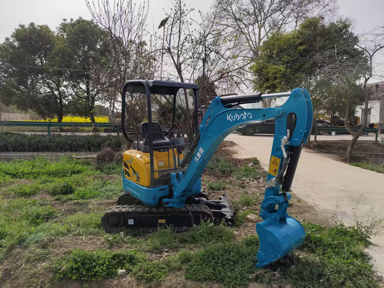KUBOTA U15 - Mini bager: slika 4 KUBOTA U15 - Mini bager: slika 4