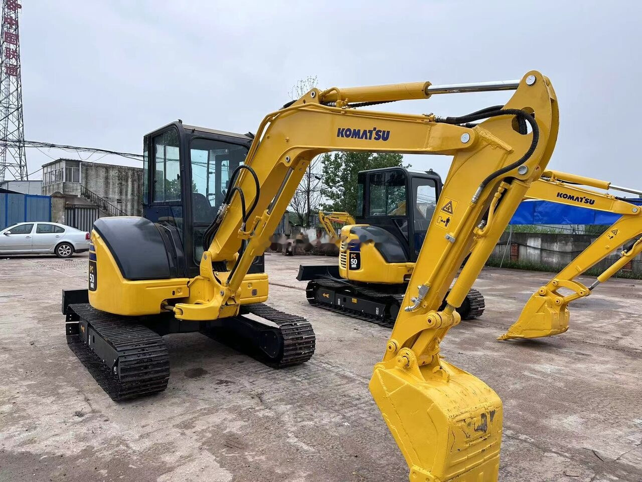 Komatsu PC50MR - Mini bager: slika 4 Komatsu PC50MR - Mini bager: slika 4