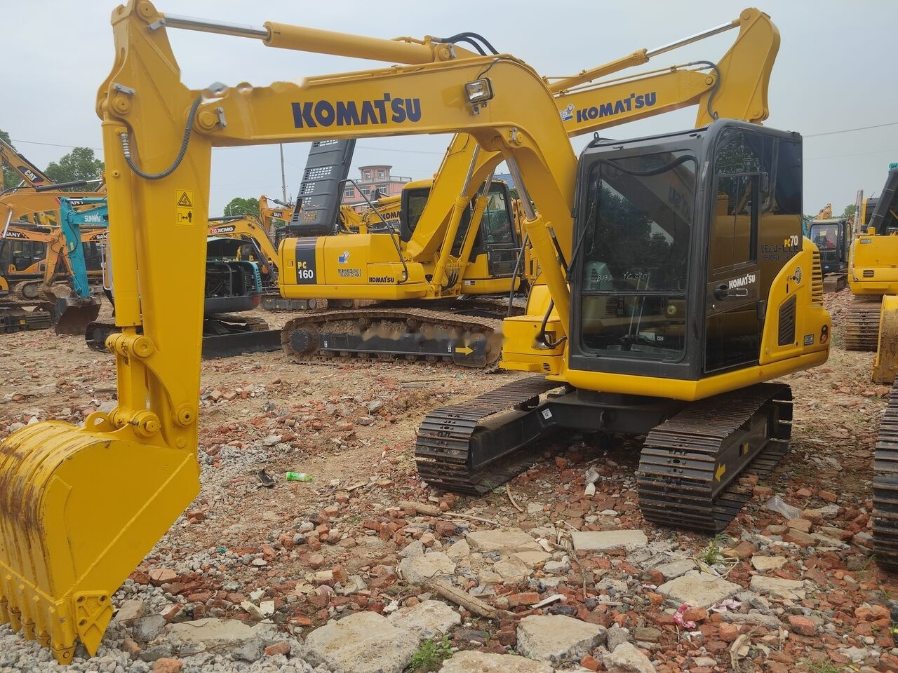 Komatsu PC70-8 - Mini bager: slika 5 Komatsu PC70-8 - Mini bager: slika 5