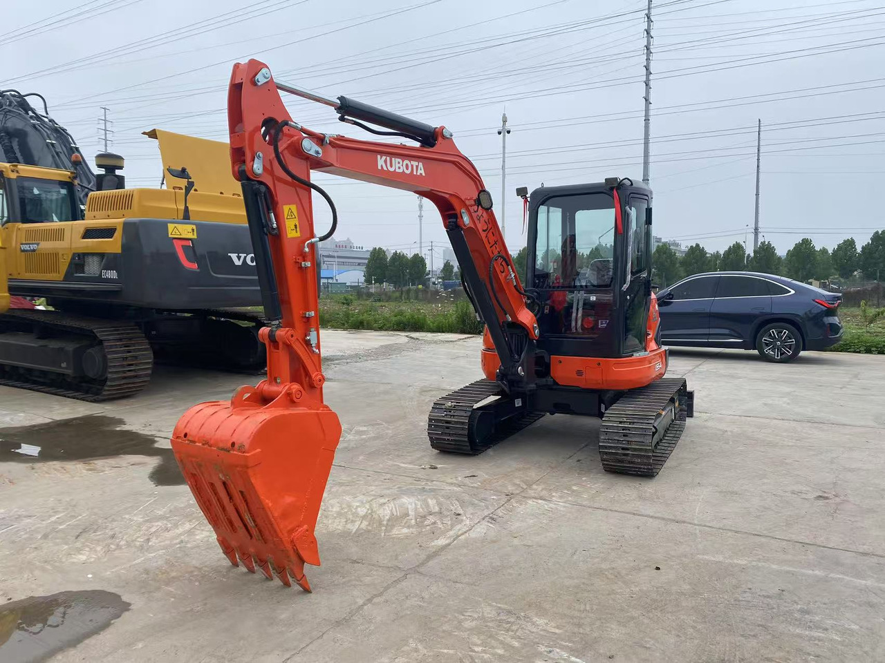 Kubota U55-4 - Mini bager: slika 4 Kubota U55-4 - Mini bager: slika 4