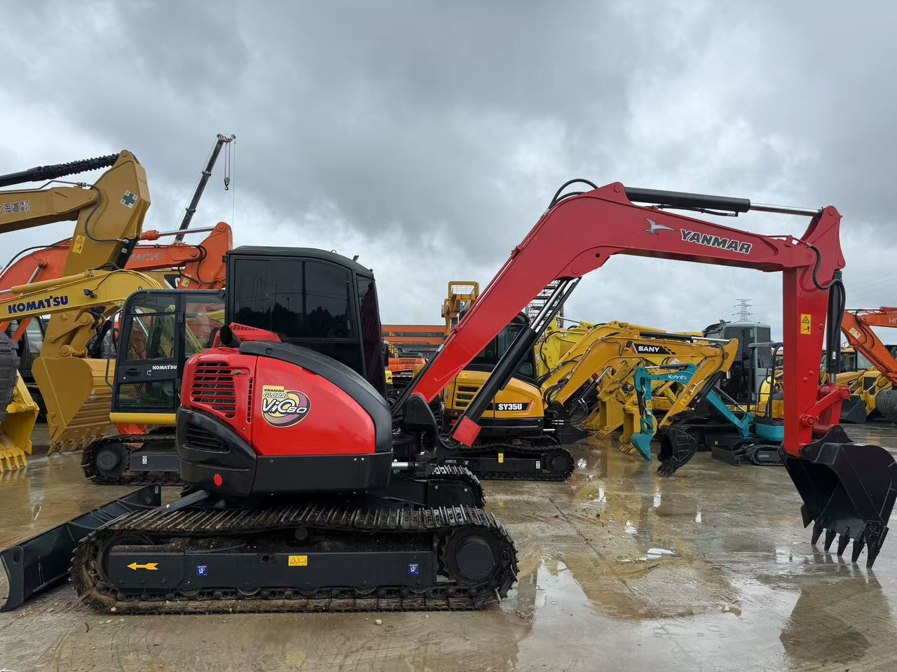 YANMAR VIO55 - Mini bager: slika 4 YANMAR VIO55 - Mini bager: slika 4
