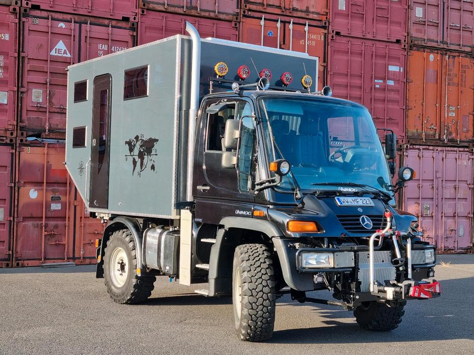 Unimog U300 Wohnmobil Camper Mercedes-Benz 405 U 300 400 Expeditionsfahrzeug Expeditionsmobil - Avtodom: slika 1 Unimog U300 Wohnmobil Camper Mercedes-Benz 405 U 300 400 Expeditionsfahrzeug Expeditionsmobil - Avtodom: slika 1