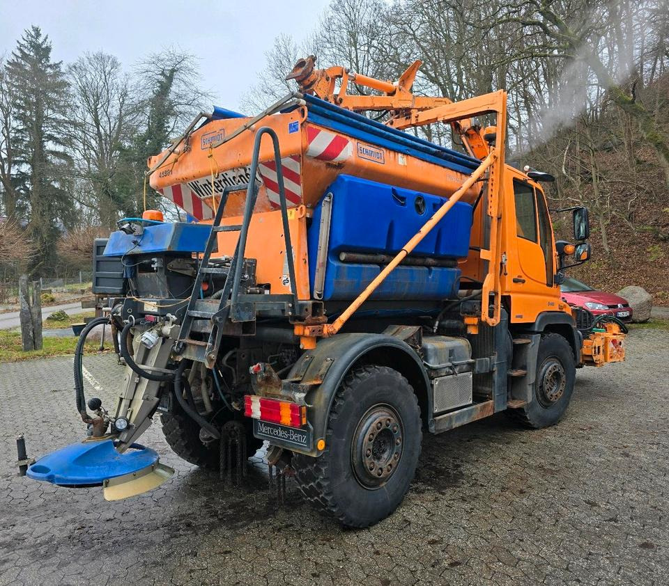 Mercedes-Benz Unimog 405 U400 mit Mulag MKM 700 Schmidt Stratos Salzstreuer 400 500 300 423 430 527 Dücker - Komunalno/ Posebno vozilo: slika 3 Mercedes-Benz Unimog 405 U400 mit Mulag MKM 700 Schmidt Stratos Salzstreuer 400 500 300 423 430 527 Dücker - Komunalno/ Posebno vozilo: slika 3
