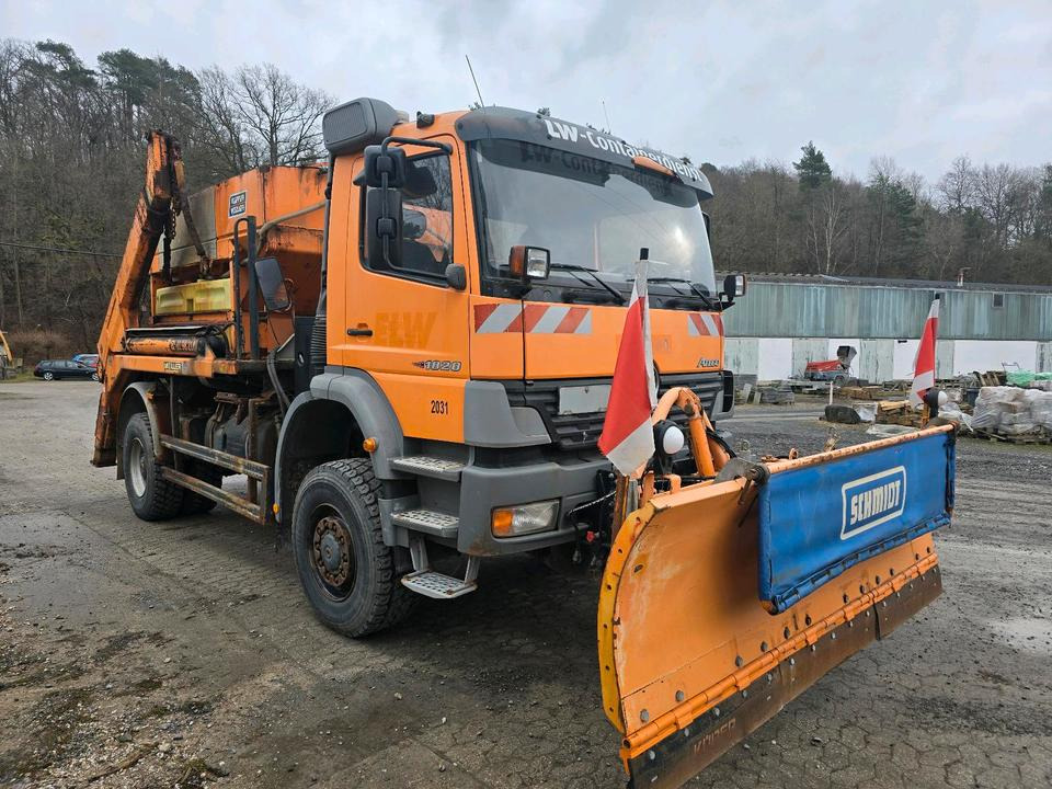 Mercedes-Benz Atego 1828 AK Absetzkipper Meiller Schmidt Schneepflug Küpper-Weisser Salzstreuer Allrad - Vozilo za zimsko službo: slika 4 Mercedes-Benz Atego 1828 AK Absetzkipper Meiller Schmidt Schneepflug Küpper-Weisser Salzstreuer Allrad - Vozilo za zimsko službo: slika 4