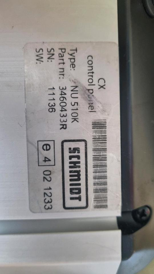 Neue NU 510K Schmidt Stratos Salzstreuer Steuerung Bedienung Bedieneinheit Mitos Salzsilo 3460443R - Električni sistem za Komunalno/ Posebno vozilo: slika 2 Neue NU 510K Schmidt Stratos Salzstreuer Steuerung Bedienung Bedieneinheit Mitos Salzsilo 3460443R - Električni sistem za Komunalno/ Posebno vozilo: slika 2