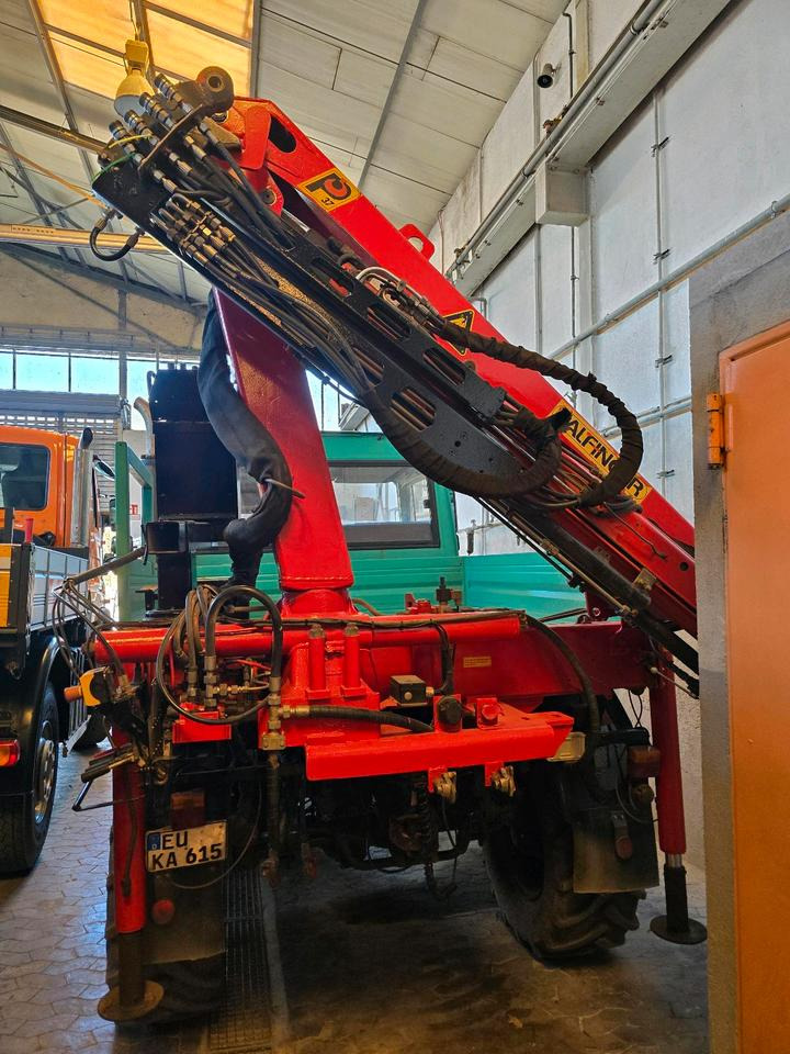 Palfinger PK3700 A Kran für Unimog Mercedes-Benz U1000 1200 1400 1600 2100 1700 1500 U 400 300 500 Greifschaufel Kingshofer Holzzange - Paletno dvigalo: slika 1 Palfinger PK3700 A Kran für Unimog Mercedes-Benz U1000 1200 1400 1600 2100 1700 1500 U 400 300 500 Greifschaufel Kingshofer Holzzange - Paletno dvigalo: slika 1