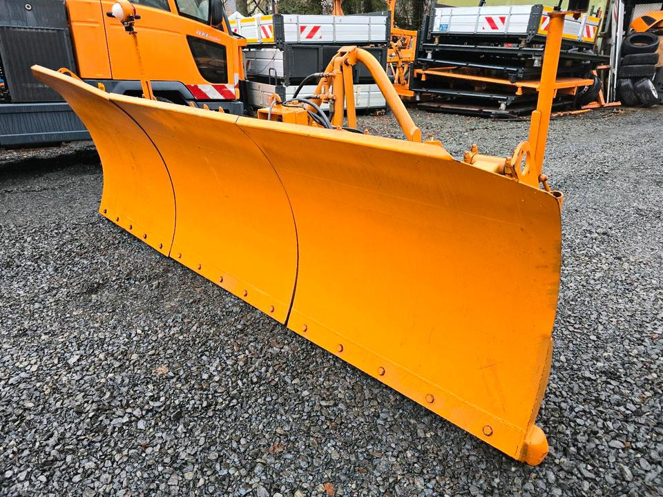 Schmidt MF 2.4 3m. Schneeschieber Schneeschild Winterdienst Räumschild Schneepflug passend für Traktor Unimog 405 UGE UGN Fronthydraulik - Snežni plug: slika 5 Schmidt MF 2.4 3m. Schneeschieber Schneeschild Winterdienst Räumschild Schneepflug passend für Traktor Unimog 405 UGE UGN Fronthydraulik - Snežni plug: slika 5