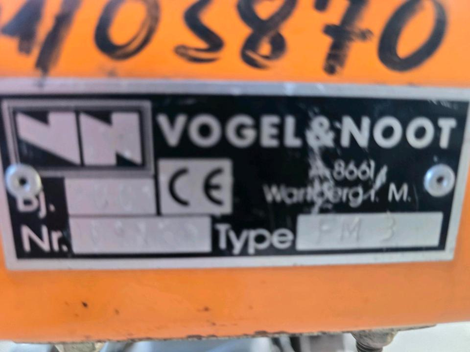 Vrtna kosilnica Vogel & Noot FM3 Hangmäher Balkenmäher Böschungsmäher Böschungsmulcher Messerbalken Irus Agria: slika 6