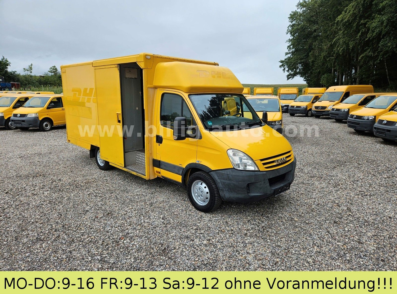 Iveco Daily 1.Hd Koffer Regale Integralkoffer DHL POST - Dostavno vozilo z zabojnikom: slika 1 Iveco Daily 1.Hd Koffer Regale Integralkoffer DHL POST - Dostavno vozilo z zabojnikom: slika 1