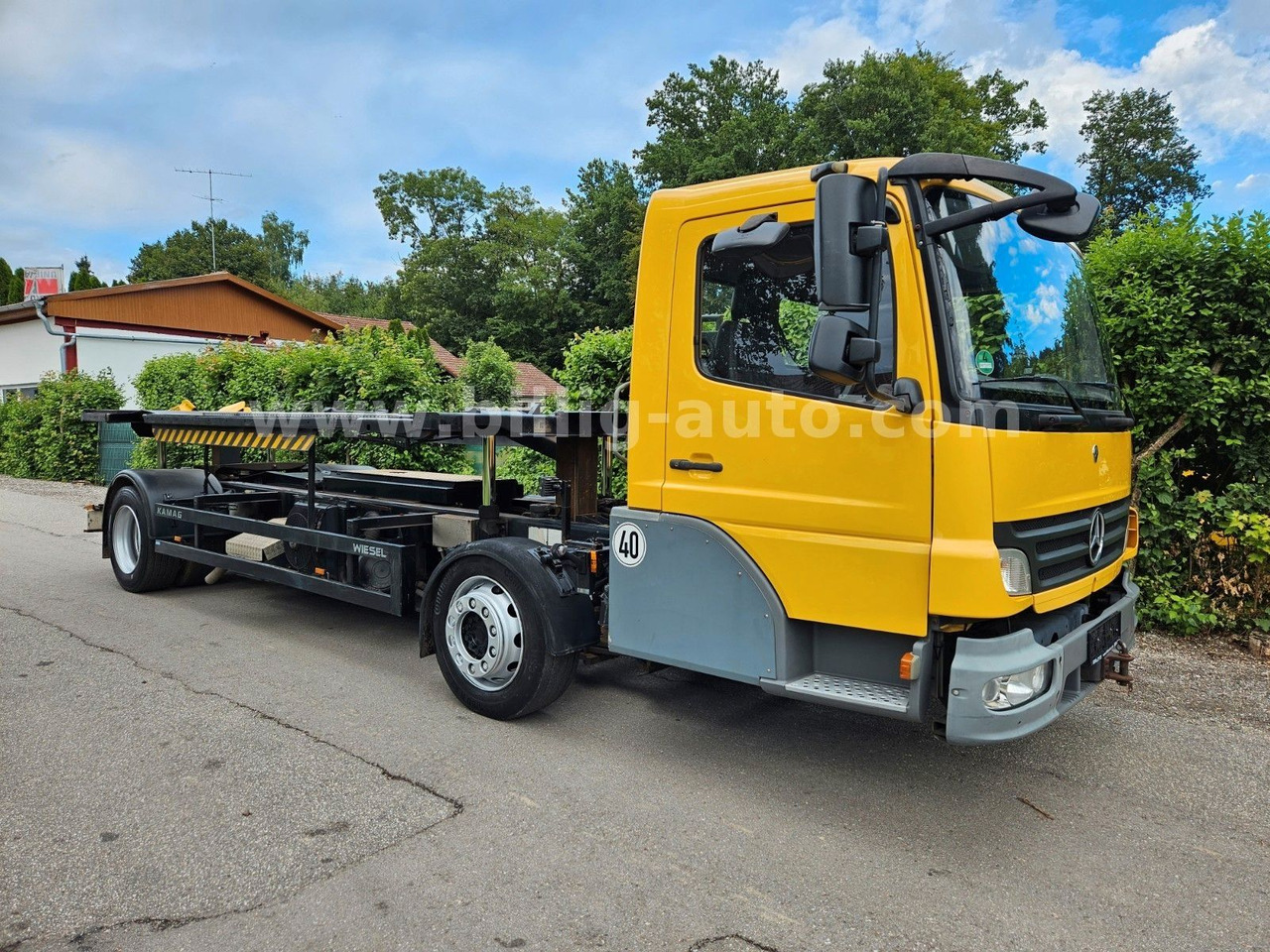 Mercedes-Benz Kamag * WBH 25 * Wiesel * Umsetzer * Sattelkupp. - Kontejnerski tovornjak/ Tovornjak z zamenljivim tovoriščem: slika 2 Mercedes-Benz Kamag * WBH 25 * Wiesel * Umsetzer * Sattelkupp. - Kontejnerski tovornjak/ Tovornjak z zamenljivim tovoriščem: slika 2