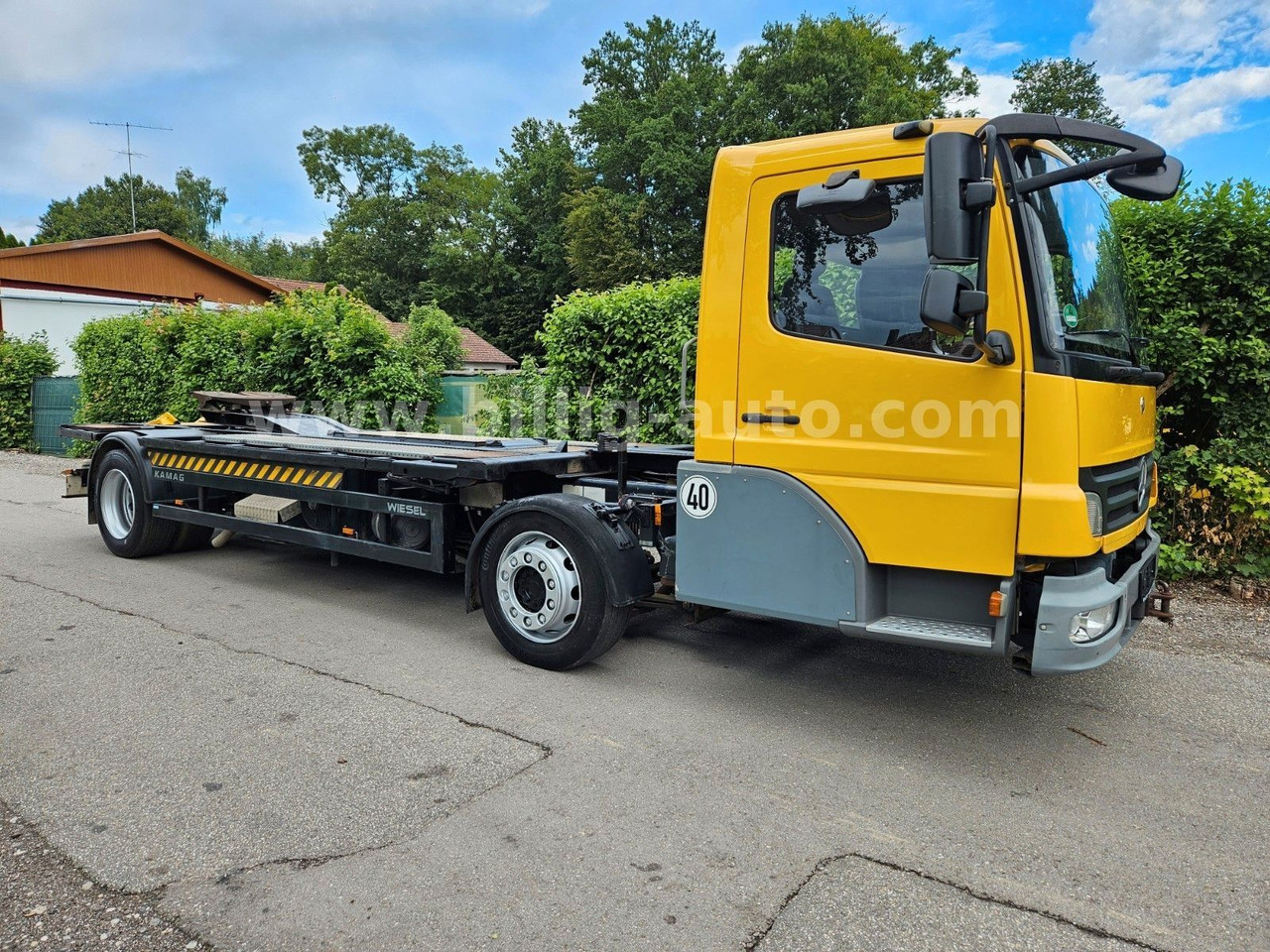 Mercedes-Benz Kamag * WBH 25 * Wiesel * Umsetzer * Sattelkupp. - Tovornjak-šasija: slika 3 Mercedes-Benz Kamag * WBH 25 * Wiesel * Umsetzer * Sattelkupp. - Tovornjak-šasija: slika 3