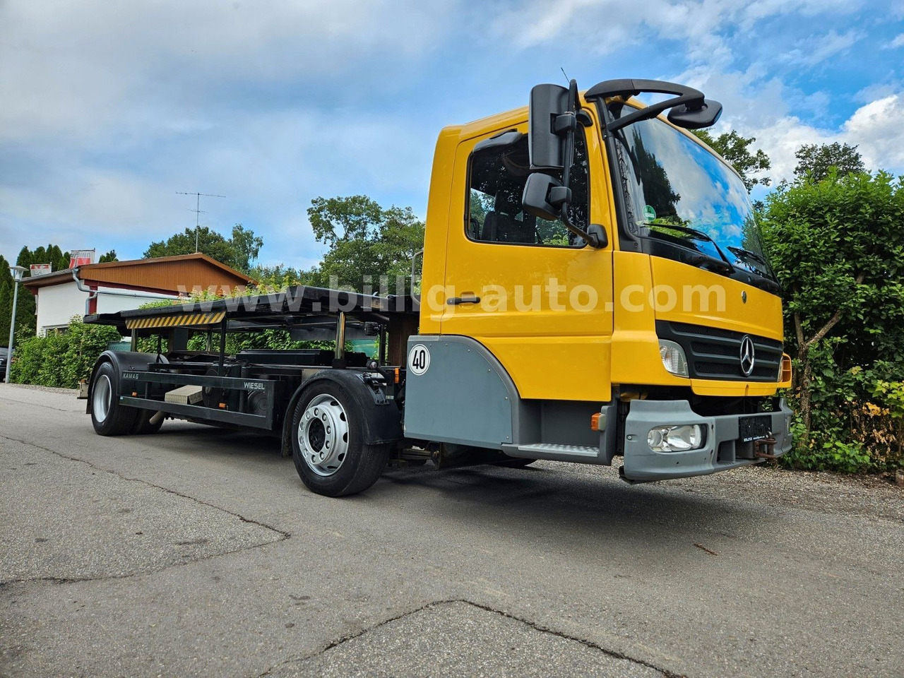 Mercedes-Benz Kamag * WBH 25 * Wiesel * Umsetzer * Sattelkupp. - Kontejnerski tovornjak/ Tovornjak z zamenljivim tovoriščem: slika 1 Mercedes-Benz Kamag * WBH 25 * Wiesel * Umsetzer * Sattelkupp. - Kontejnerski tovornjak/ Tovornjak z zamenljivim tovoriščem: slika 1