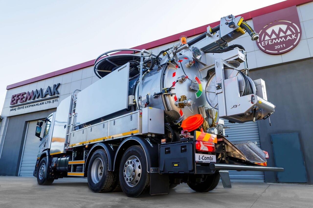 EFEMMAK Lx-Combi - Vakuumski tovornjak: slika 2 EFEMMAK Lx-Combi - Vakuumski tovornjak: slika 2