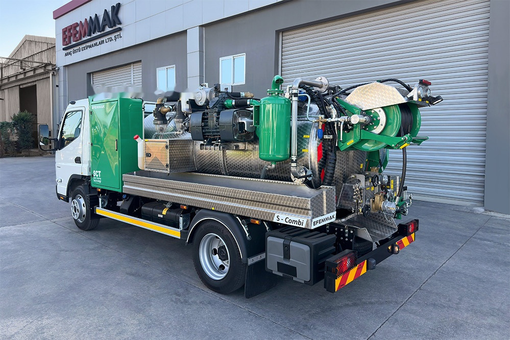 EFEMMAK S-Combi Combined Sewer Jetting And Vacuum Vehicle - Vakuumski tovornjak: slika 3 EFEMMAK S-Combi Combined Sewer Jetting And Vacuum Vehicle - Vakuumski tovornjak: slika 3