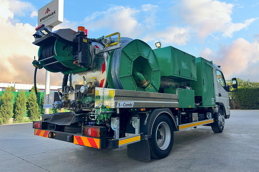 EFEMMAK S-Combi Combined Sewer Jetting And Vacuum Vehicle - Vakuumski tovornjak: slika 3 EFEMMAK S-Combi Combined Sewer Jetting And Vacuum Vehicle - Vakuumski tovornjak: slika 3