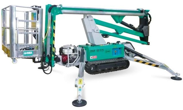 IMER GROUP Seria IM R 15 nowy podnośnik na gąsienicach 15 m - Dvižna košara pajek: slika 1 IMER GROUP Seria IM R 15 nowy podnośnik na gąsienicach 15 m - Dvižna košara pajek: slika 1