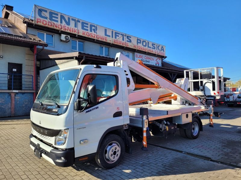 Mitsubishi Canter Fuso 3C13 podnośnik koszowy 20 m Multitel MXE200 bucket truck boom lift - Dvižna ploščad montirana na tovornjak: slika 1 Mitsubishi Canter Fuso 3C13 podnośnik koszowy 20 m Multitel MXE200 bucket truck boom lift - Dvižna ploščad montirana na tovornjak: slika 1