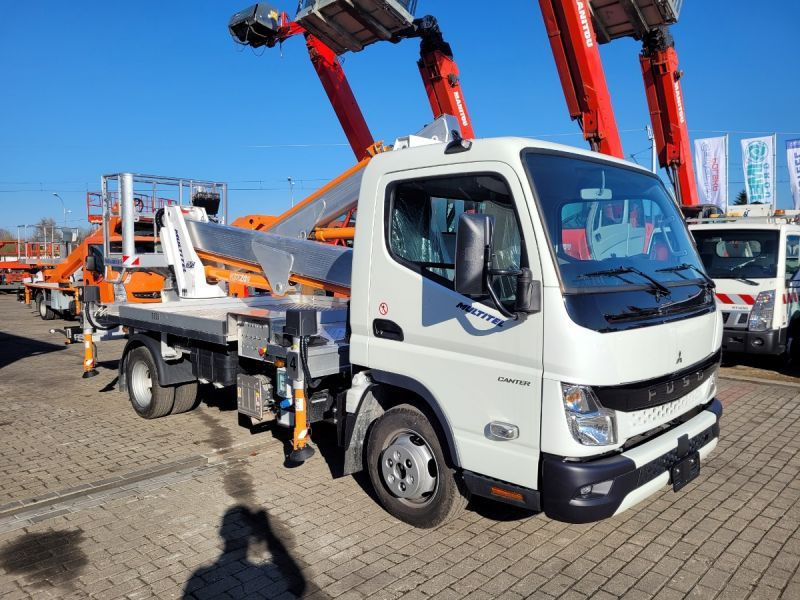 Mitsubishi Canter Fuso 3C13 podnośnik koszowy 20 m Multitel MXE200 bucket truck boom lift - Dvižna ploščad montirana na tovornjak: slika 3 Mitsubishi Canter Fuso 3C13 podnośnik koszowy 20 m Multitel MXE200 bucket truck boom lift - Dvižna ploščad montirana na tovornjak: slika 3