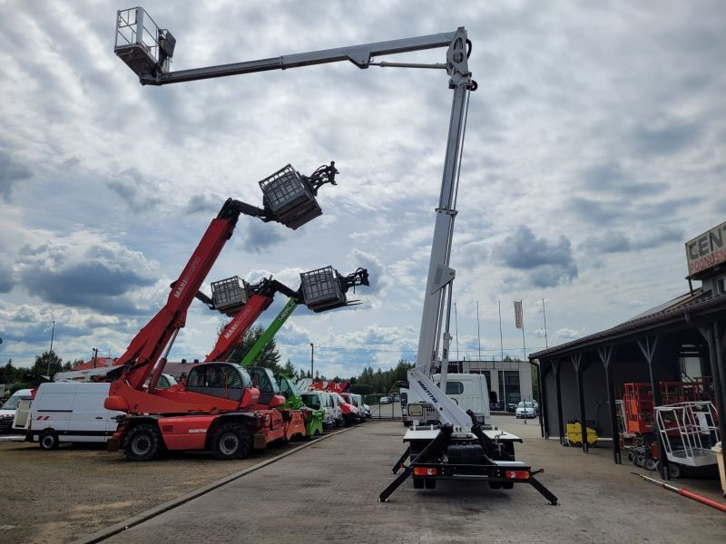 Dvižna ploščad montirana na tovornjak Nissan Cabstar NT400 podnośnik koszowy 20 m Multitel HX195: slika 12