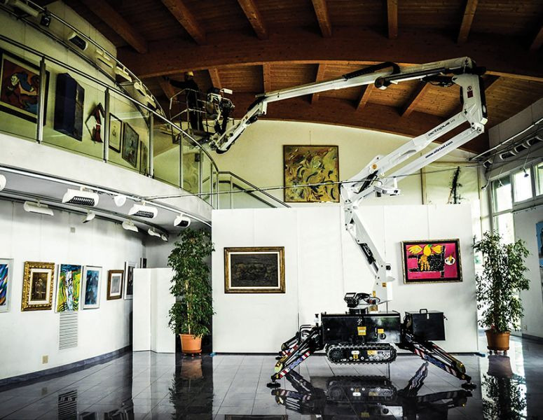 Oil&Steel Octopus 14 podnośnik koszowy na gąsienicach 14 m - Dvižna košara pajek: slika 2 Oil&Steel Octopus 14 podnośnik koszowy na gąsienicach 14 m - Dvižna košara pajek: slika 2