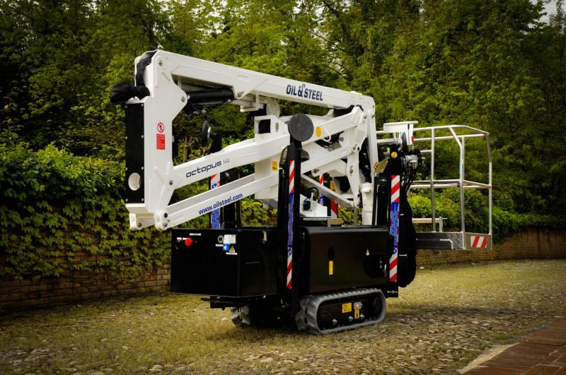 Oil&Steel Octopus 14 podnośnik koszowy na gąsienicach 14 m - Dvižna košara pajek: slika 1 Oil&Steel Octopus 14 podnośnik koszowy na gąsienicach 14 m - Dvižna košara pajek: slika 1