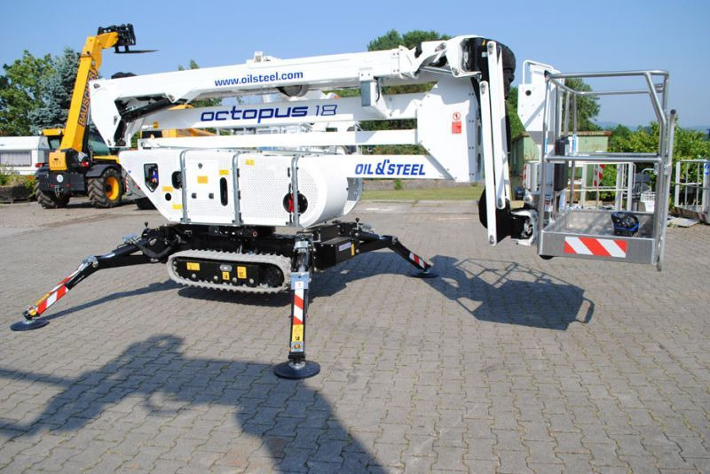 Oil&Steel Octopus 18 nowy podnośnik koszowy na gąsieniach 18 m - Dvižna košara pajek: slika 1 Oil&Steel Octopus 18 nowy podnośnik koszowy na gąsieniach 18 m - Dvižna košara pajek: slika 1