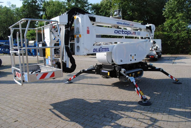 Oil&Steel Octopus 18 nowy podnośnik koszowy na gąsieniach 18 m - Dvižna košara pajek: slika 2 Oil&Steel Octopus 18 nowy podnośnik koszowy na gąsieniach 18 m - Dvižna košara pajek: slika 2