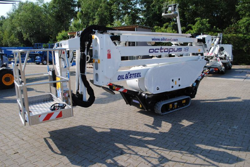 Oil&Steel Octopus 18 nowy podnośnik koszowy na gąsieniach 18 m - Dvižna košara pajek: slika 4 Oil&Steel Octopus 18 nowy podnośnik koszowy na gąsieniach 18 m - Dvižna košara pajek: slika 4