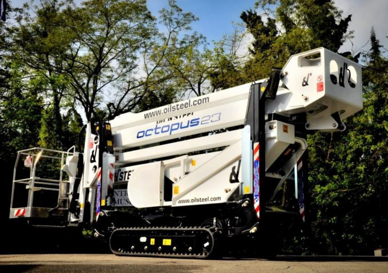 Oil&Steel Octopus 23 nowy podnośnik koszowy na gąsienicach 23 m - Dvižna košara pajek: slika 1 Oil&Steel Octopus 23 nowy podnośnik koszowy na gąsienicach 23 m - Dvižna košara pajek: slika 1