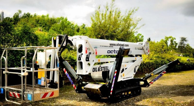Oil&Steel Octopus 23 nowy podnośnik koszowy na gąsienicach 23 m - Dvižna košara pajek: slika 3 Oil&Steel Octopus 23 nowy podnośnik koszowy na gąsienicach 23 m - Dvižna košara pajek: slika 3