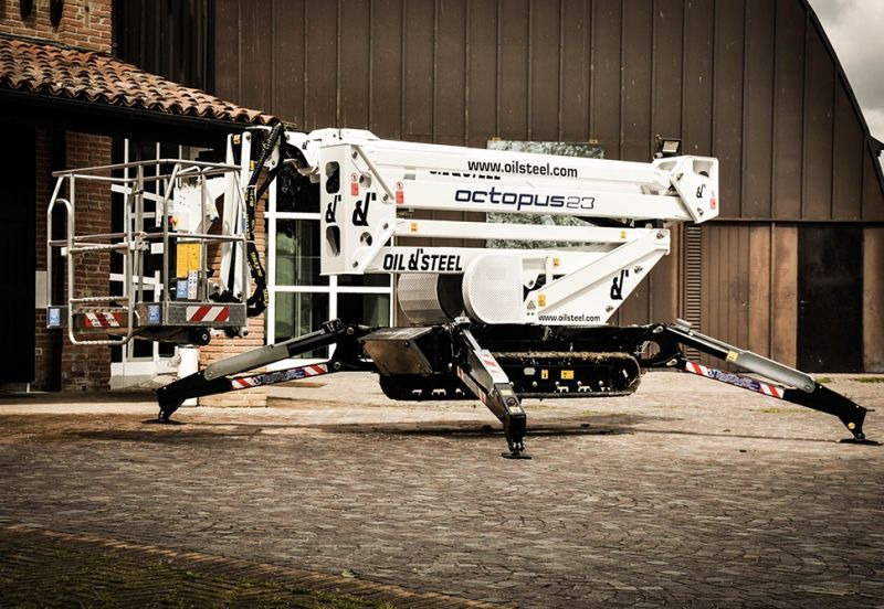 Oil&Steel Octopus 23 nowy podnośnik koszowy na gąsienicach 23 m - Dvižna košara pajek: slika 4 Oil&Steel Octopus 23 nowy podnośnik koszowy na gąsienicach 23 m - Dvižna košara pajek: slika 4
