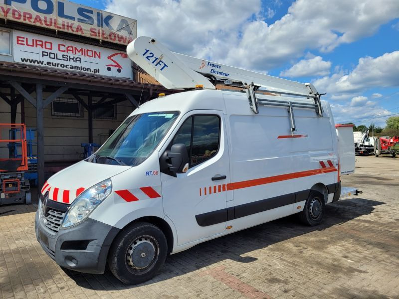 Renault Master podnośnik koszowy 12 m France Elevateur 121 FT - Dvižna ploščad montirana na tovornjak: slika 1 Renault Master podnośnik koszowy 12 m France Elevateur 121 FT - Dvižna ploščad montirana na tovornjak: slika 1