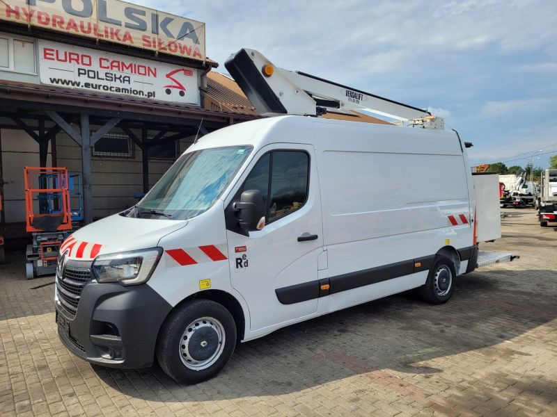 Renault Renault Master podnośnik koszowy 12,5 m Versalift ETL-32-125 - Dvižna ploščad montirana na tovornjak: slika 1 Renault Renault Master podnośnik koszowy 12,5 m Versalift ETL-32-125 - Dvižna ploščad montirana na tovornjak: slika 1