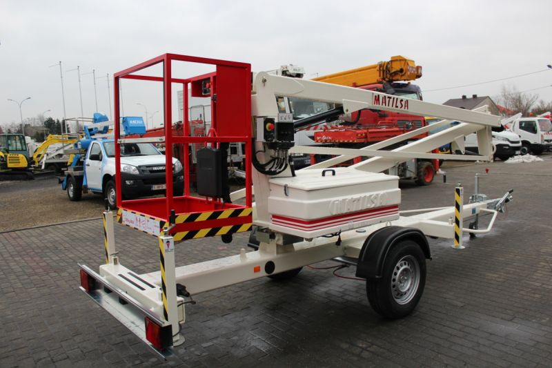 Nowy podnośnik na przyczepie Matilsa Parma 12 - Dvižna košara na prikolici: slika 3 Nowy podnośnik na przyczepie Matilsa Parma 12 - Dvižna košara na prikolici: slika 3