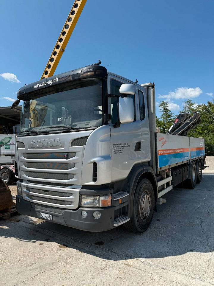 Scania G440 Brücke mit Ladekran - Tovornjak s kesonom, Tovornjak z dvigalom: slika 2 Scania G440 Brücke mit Ladekran - Tovornjak s kesonom, Tovornjak z dvigalom: slika 2