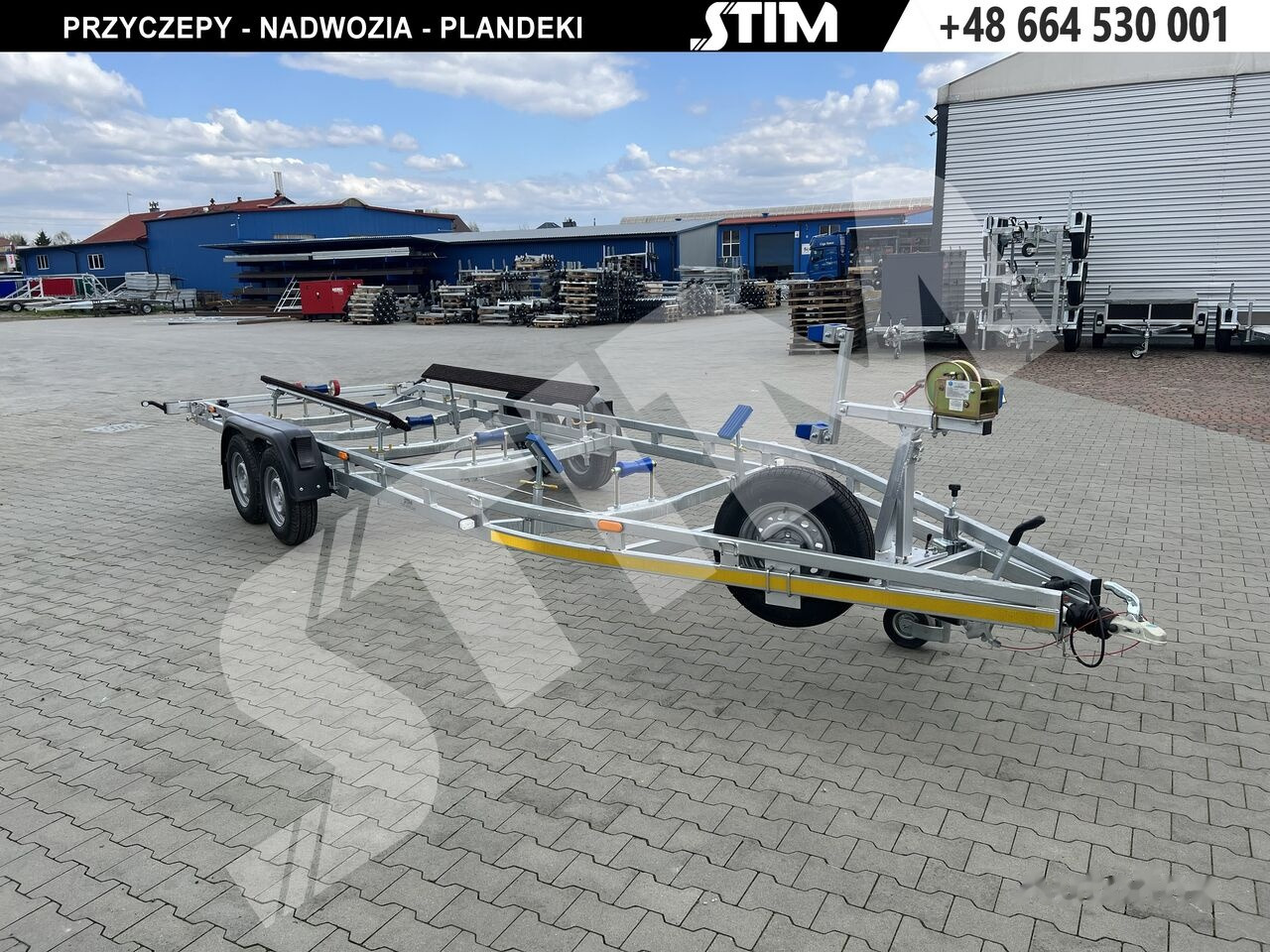 Stim L22/PŁ-ST/75-30 - Prikolica za čoln: slika 1 Stim L22/PŁ-ST/75-30 - Prikolica za čoln: slika 1