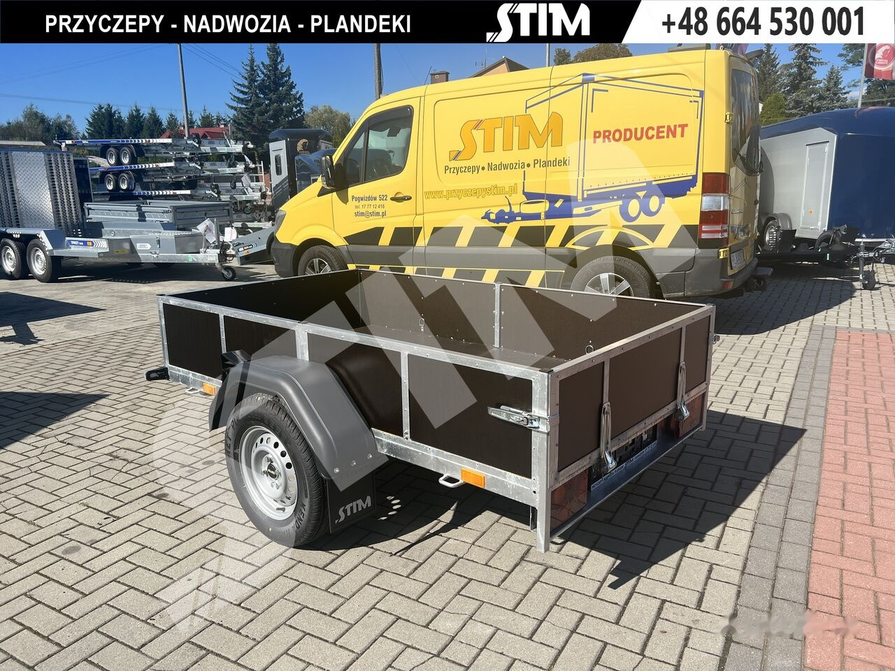 Stim S11-075/2213 Zawieszenie oś skrętna - Avtomobilska prikolica: slika 2 Stim S11-075/2213 Zawieszenie oś skrętna - Avtomobilska prikolica: slika 2