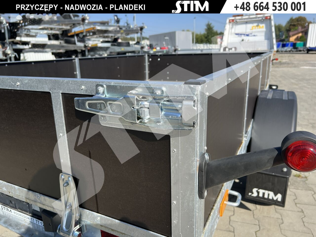 Nov Avtomobilska prikolica Stim S11-075/2615R + przednia burta otwierana: slika 11