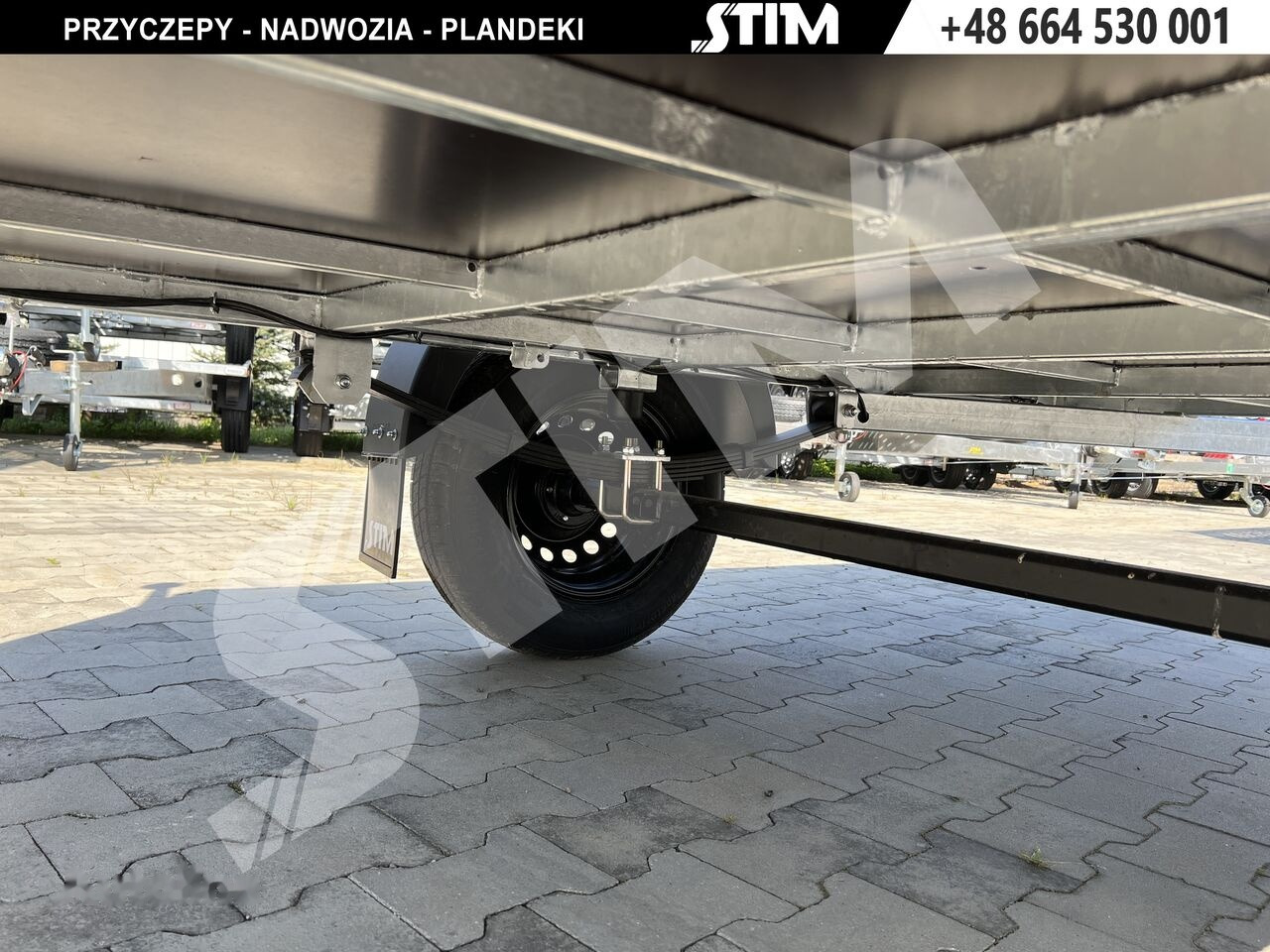 Nov Avtomobilska prikolica Stim S11-075/2615R + przednia burta otwierana: slika 12