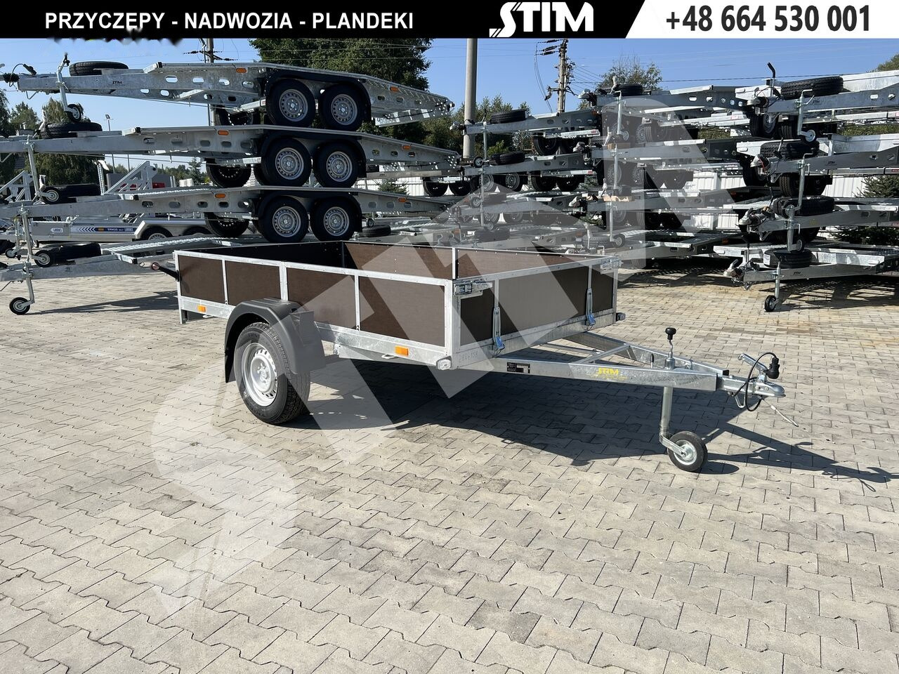 Stim S11-075/2815R + przednia burta otwierana - Avtomobilska prikolica: slika 3 Stim S11-075/2815R + przednia burta otwierana - Avtomobilska prikolica: slika 3