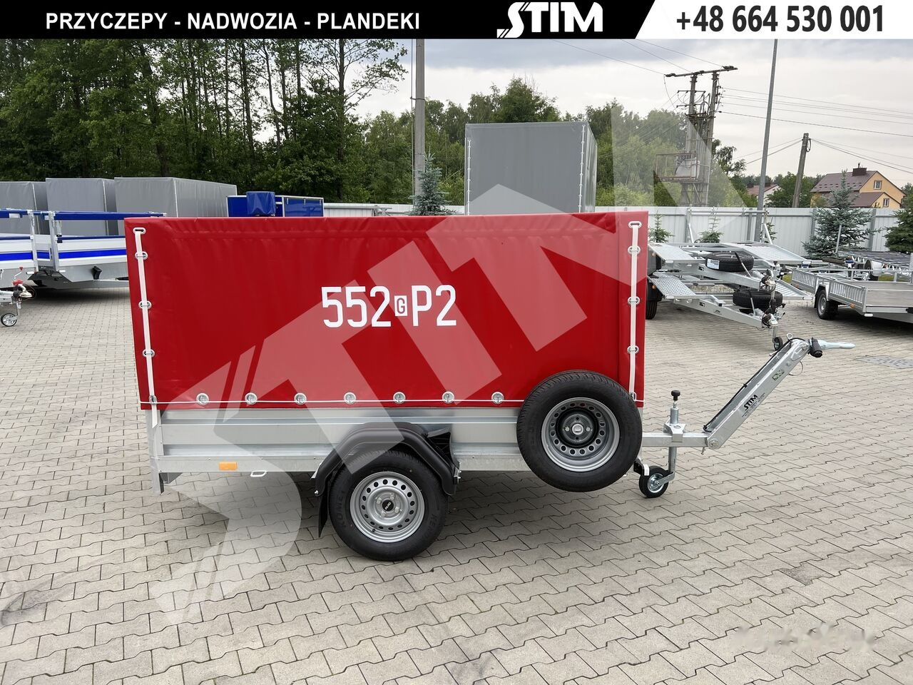 Stim S11-750/2514 dyszel regulowany - Avtomobilska prikolica: slika 2 Stim S11-750/2514 dyszel regulowany - Avtomobilska prikolica: slika 2