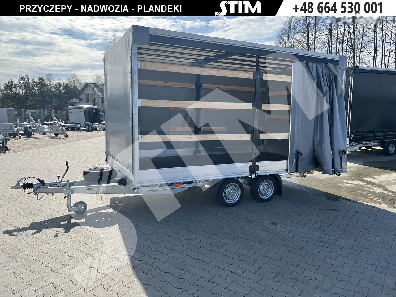 Nov Prikolica s ponjavo Stim S22/FR-1/27-4222: slika 11