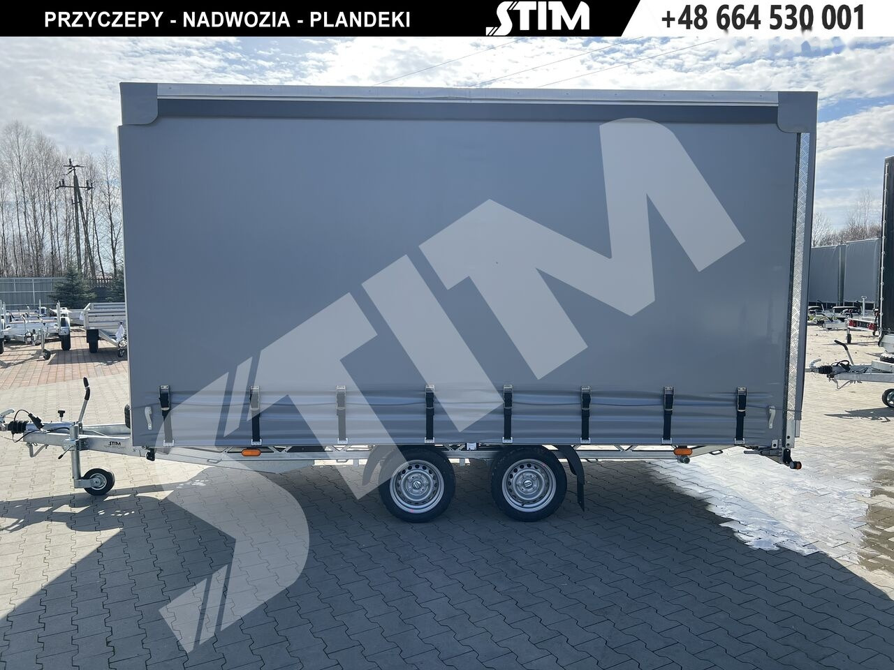 Nov Prikolica s ponjavo Stim S22/FR-1/27-4222: slika 8