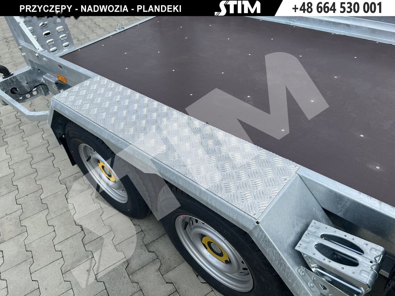 Nov Prikolica za prevoz strojev Stim S22/KP-KN/30-27: slika 10