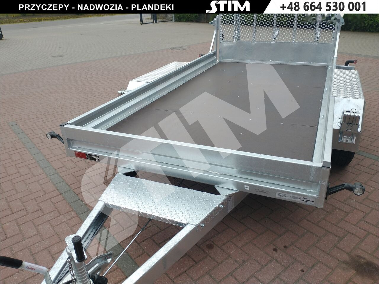 Nov Prikolica za prevoz strojev Stim S22/KP-KN/35-35RP: slika 9