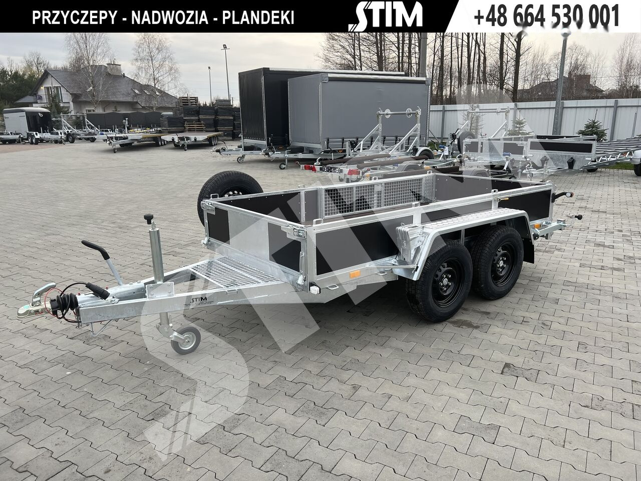 Stim S22/KP-ST/30-27 - Prikolica za prevoz strojev: slika 1 Stim S22/KP-ST/30-27 - Prikolica za prevoz strojev: slika 1