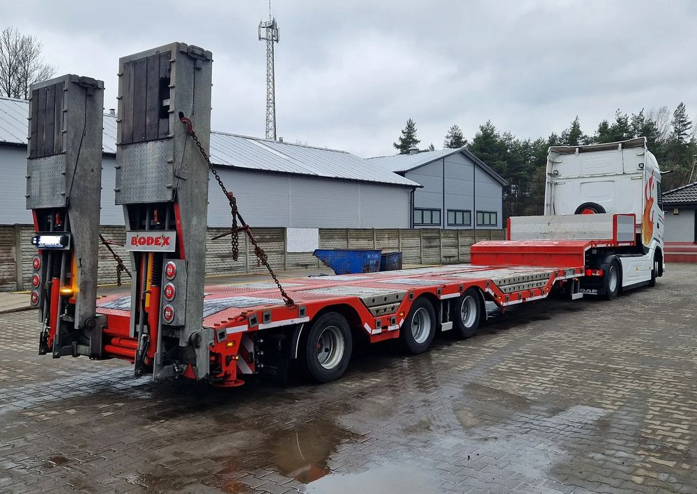 Bodex ZESTAW NACZEPA NISKOPODŁOGOWA ROZSUWANA 3 OSIE LAWETA - Nizko noseča polprikolica: slika 4 Bodex ZESTAW NACZEPA NISKOPODŁOGOWA ROZSUWANA 3 OSIE LAWETA - Nizko noseča polprikolica: slika 4