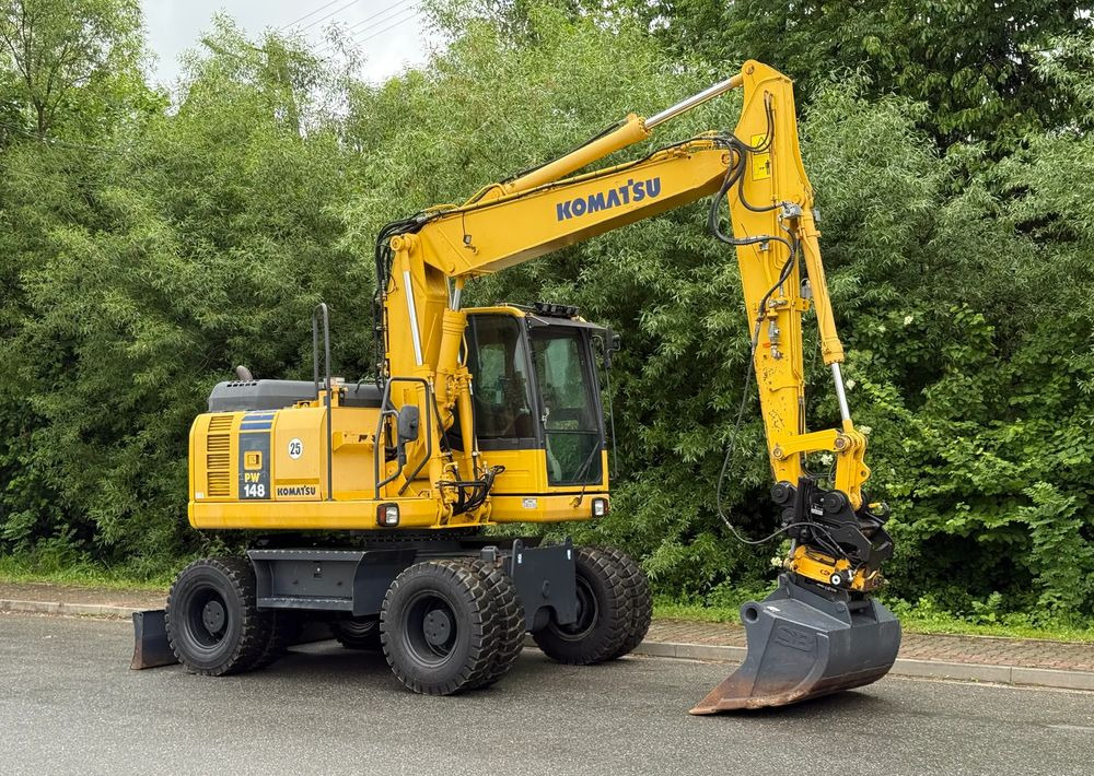 Komatsu * Komatsu PW 148 *ROTOTILT * Sprowadzona * Stan Perfekcyjny * Koparka Kołowa * - Bager na kolesih: slika 2 Komatsu * Komatsu PW 148 *ROTOTILT * Sprowadzona * Stan Perfekcyjny * Koparka Kołowa * - Bager na kolesih: slika 2