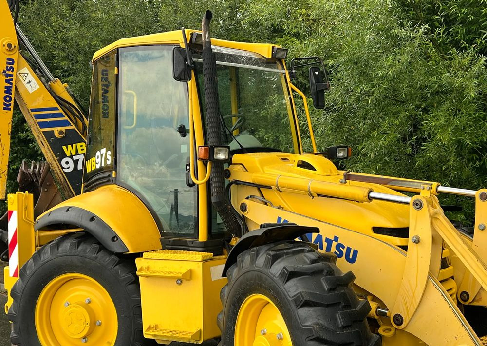Komatsu * Koparko Ładowarka * Komatsu WB 97 S Utility * - Bager nakladalec: slika 4 Komatsu * Koparko Ładowarka * Komatsu WB 97 S Utility * - Bager nakladalec: slika 4
