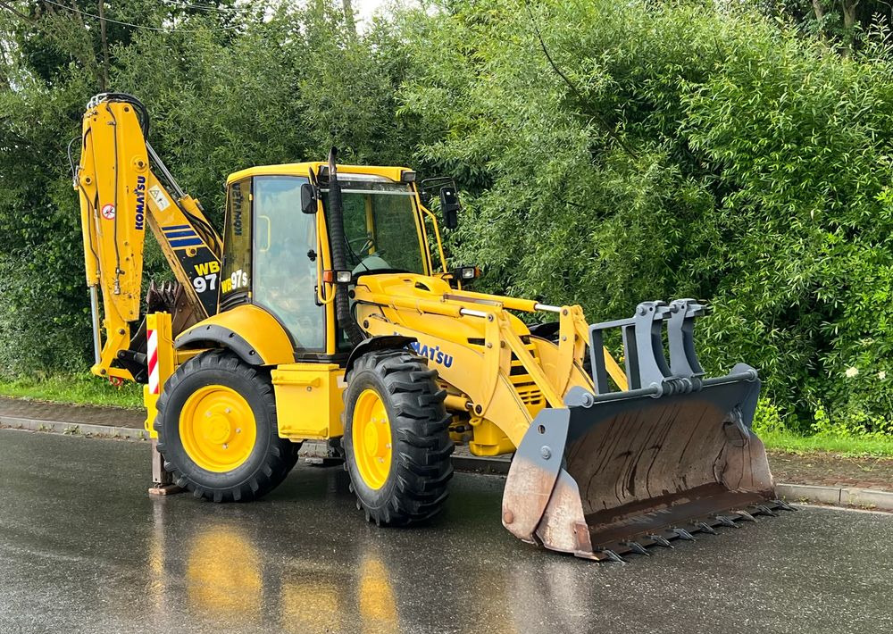 Komatsu * Koparko Ładowarka * Komatsu WB 97 S Utility * - Bager nakladalec: slika 1 Komatsu * Koparko Ładowarka * Komatsu WB 97 S Utility * - Bager nakladalec: slika 1